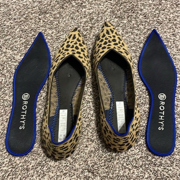 Rothy’s The Point Animal Print Size 11 - Picture 5 of 6